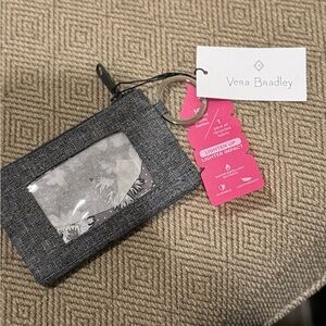 New with tags Vera Bradley active zip ID case.